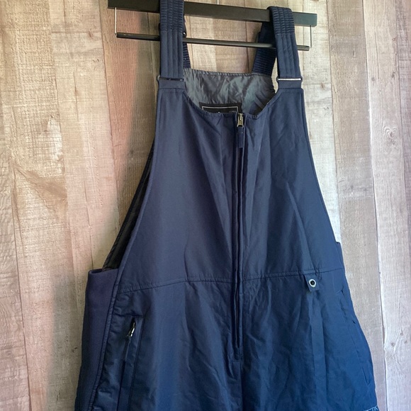 Women’s Navy Zip-Up Snowsuit Overalls from Arctix, Size 2X - Picture 1 of 9